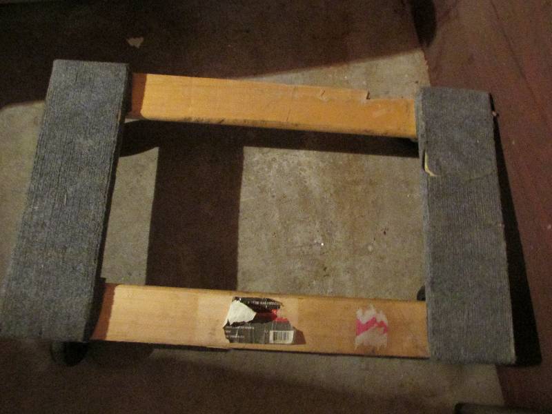 30 x 18 carpet padded moving rolle...