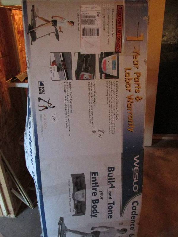 Retail return Weslo Cadence 60 ct. ...