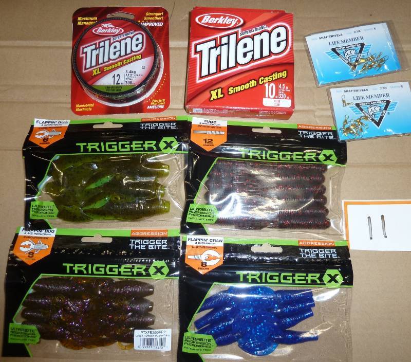 10 lb Clear Berkeley Trilene Line, ...