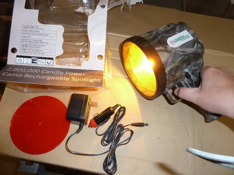2 million candle flashlight...
