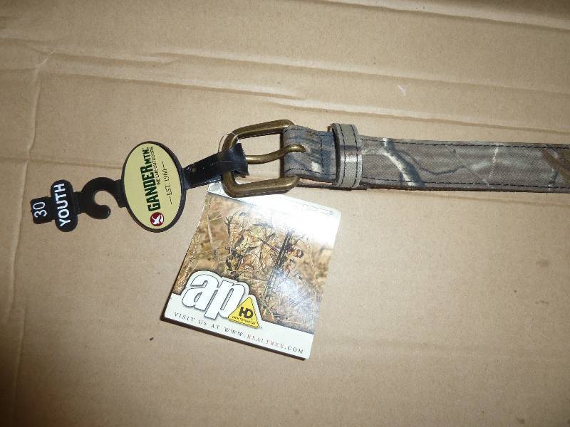 Camo Belt - Youth 30...