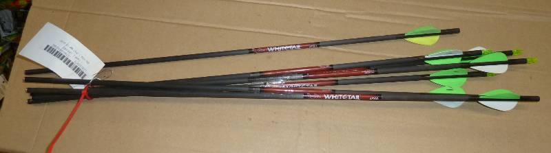 Set of 7 whitetail 4560 arrows, 25...