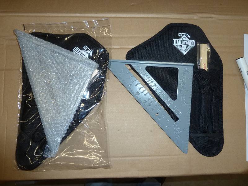 2 Aluminum Speed Squares with belt ...
