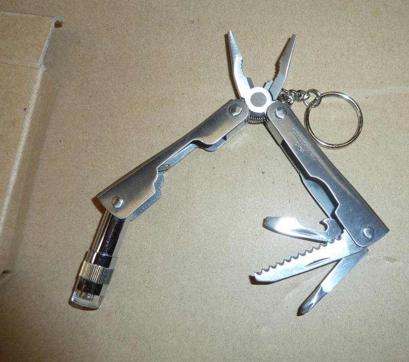Multi-tool knife with led light...