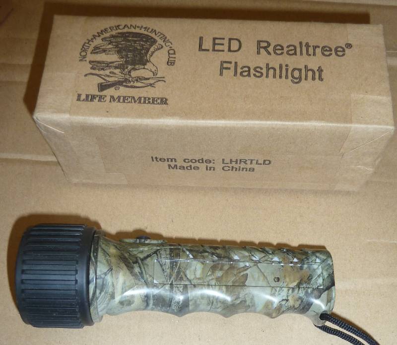 Two 7-led camo flashlights - new...
