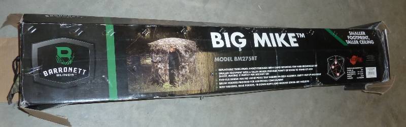 Big Mike Camo Hunting Blind...
