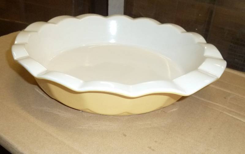 pie plate...