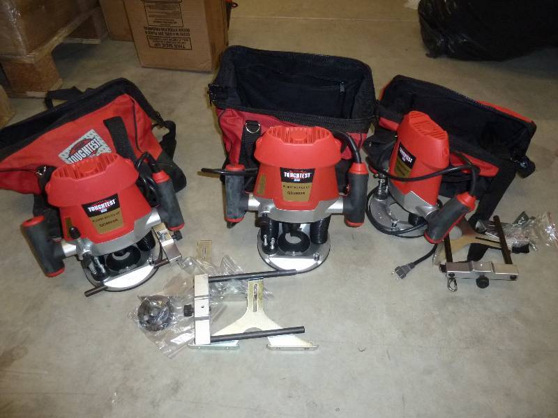 3 plunge routers - part of a large ...