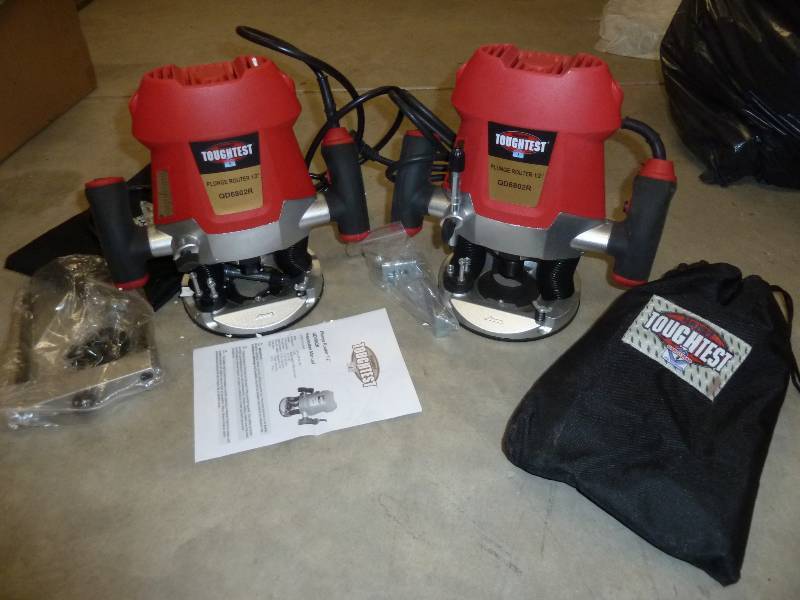 2 plunge routers - part of a large ...
