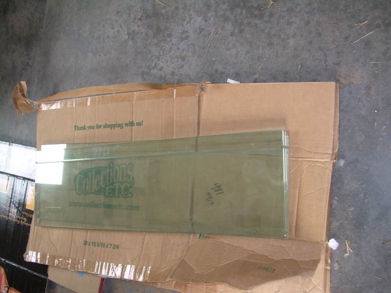 3 piece glass shelving