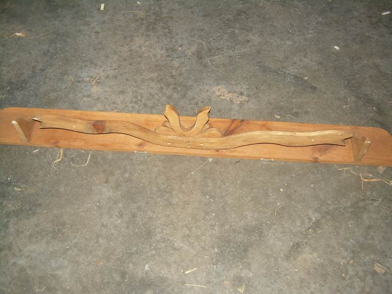wooden shelf