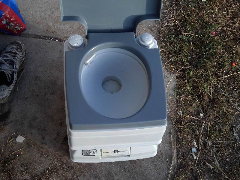 portable toilet