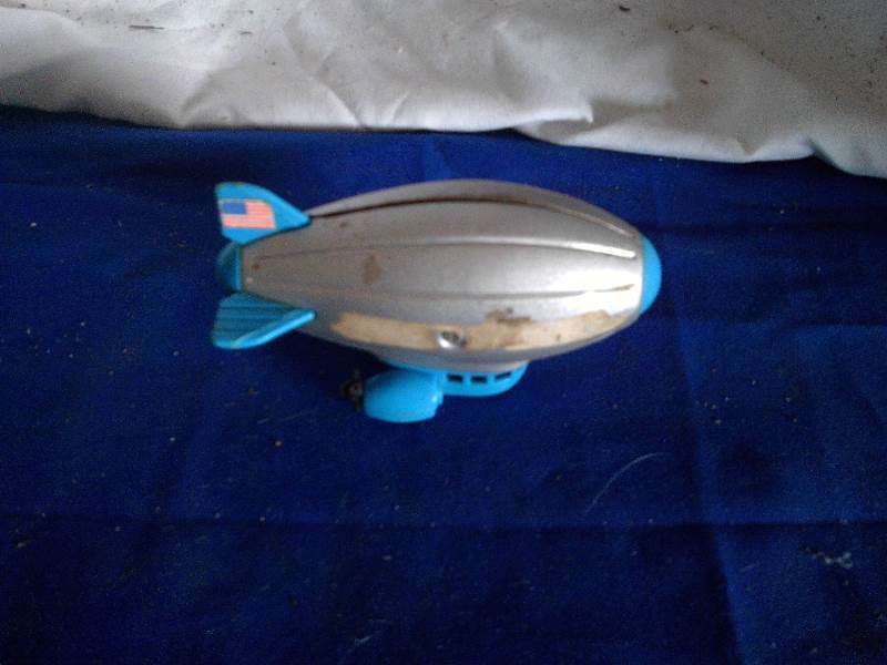 vintage aluminum toy