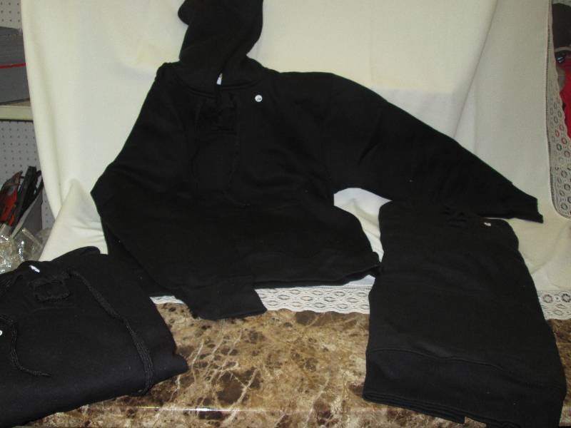 Black Hoodies qty 3 size small...
