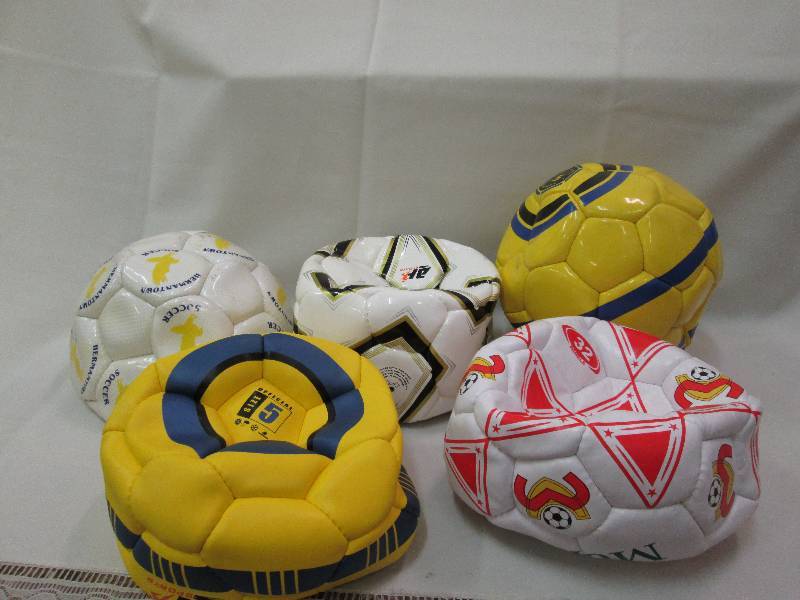 Assorted sports balls colors may va...