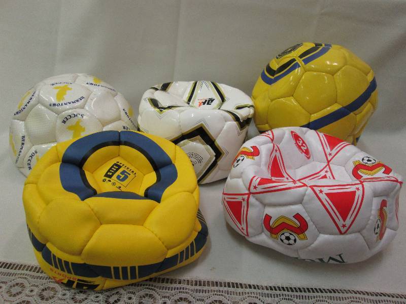 Assorted sports balls colors may va...
