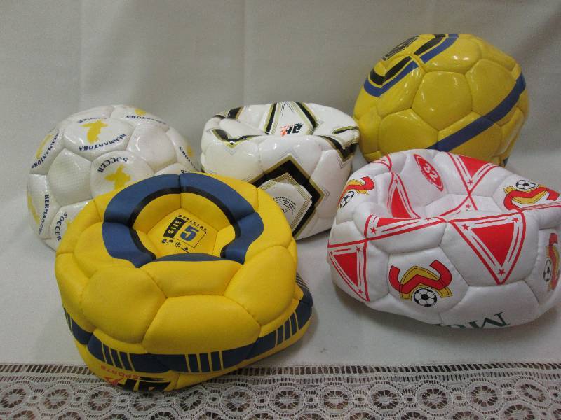 Assorted sports balls colors may va...