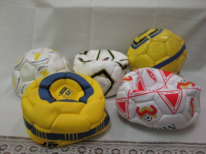 Assorted sports balls colors may va...