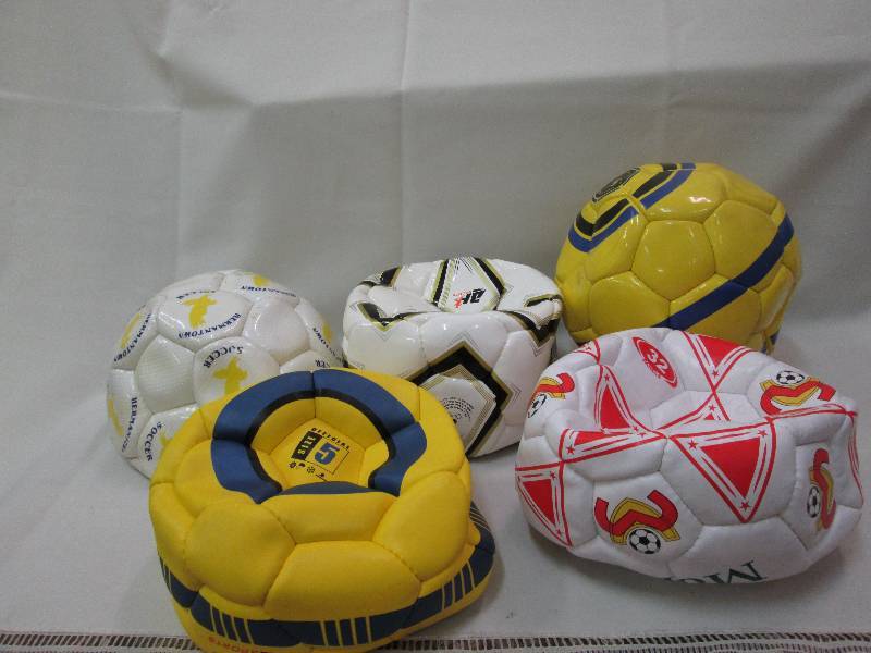 Assorted sports balls colors may va...