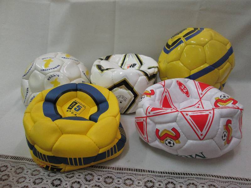 Assorted sports balls colors may va...