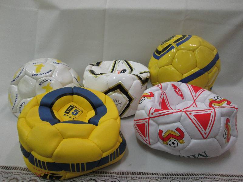Assorted sports balls colors may va...