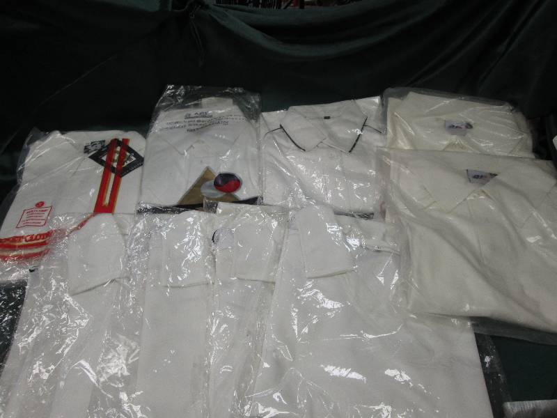 11 Misc polo shirts variety of size...