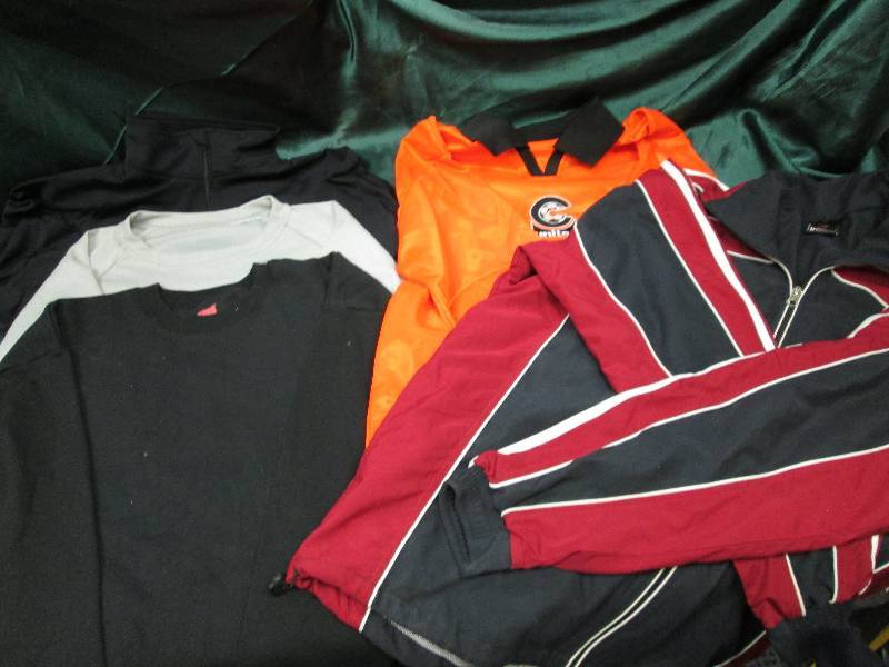 5 long sleeved shirts andor sweate...