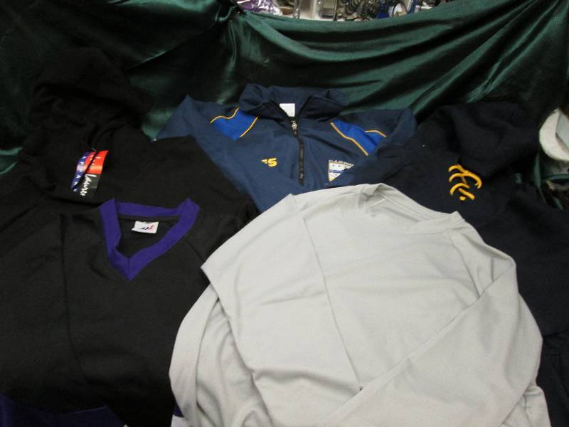 5 long sleeved shirts andor sweat...
