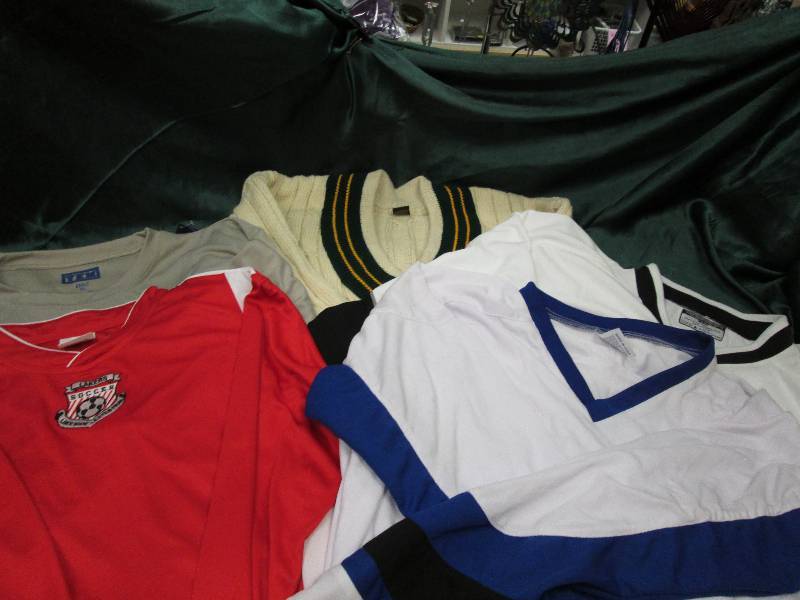 5 long sleeved shirts andor sweate...