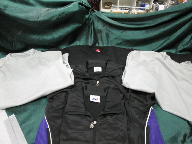 5 long sleeved shirts andor sweate...