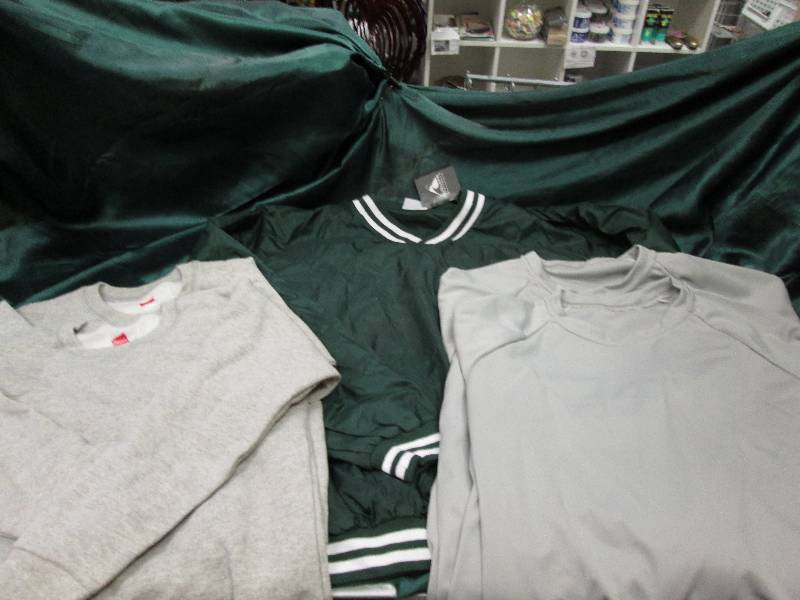 5 long sleeved shirts andor sweate...