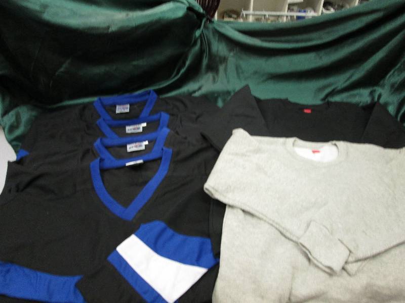 6 long sleeved shirts andor sweate...