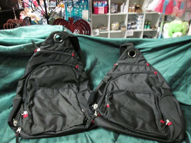 2 back packs with 6 pockets (includ...