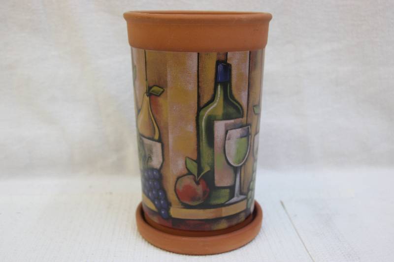 Ceramic wine bottle cooler