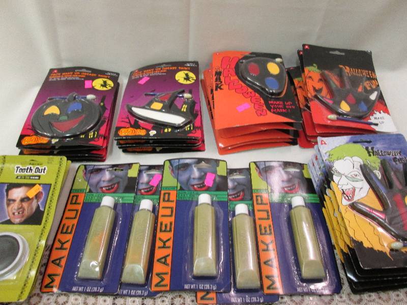 Assorted halloween face make up all...