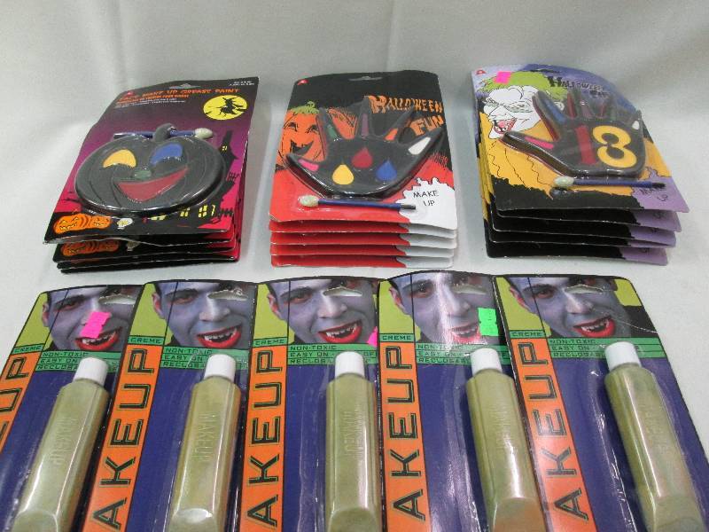 Assorted halloween face makeup all ...