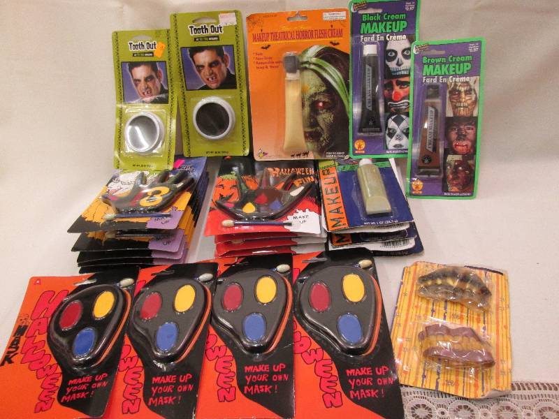 Assorted halloween face makeup all ...