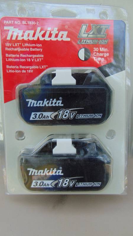 Makita 18Volt Lithium-Ion 3.0Ah Batteries