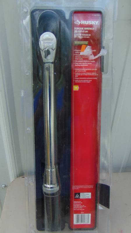 Husky 20-100ft LBS Torque Wrench