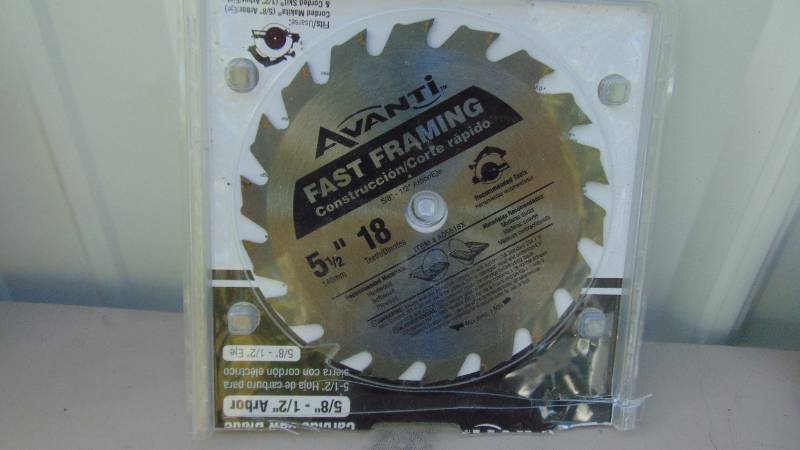 Avanti 5 12 Saw Blade
