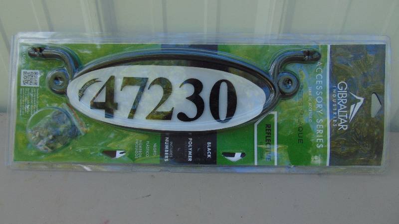 Address Plaque