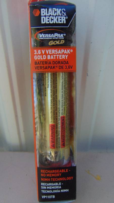 Black & Decker 3.6 Volt Battery Pack