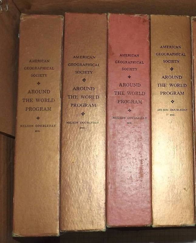Set of 20 American Geographical Society BooksBooklets