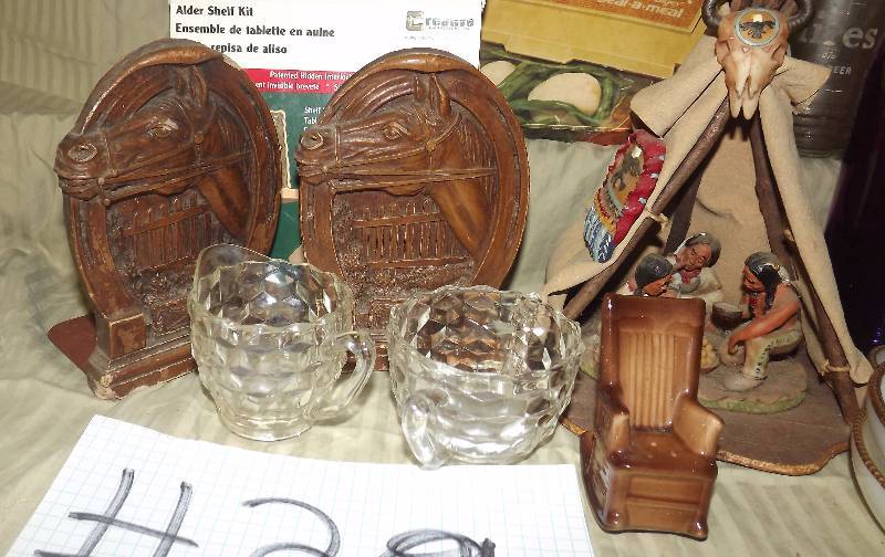 Fire King Dishes, Book Ends, Bottles & More