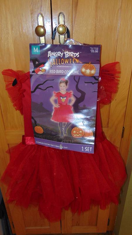 New Angry Birds Red Bird Costume Dress
