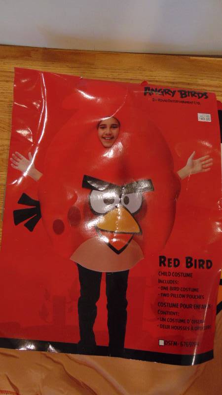 New Andgry Birds Red Bird Costume