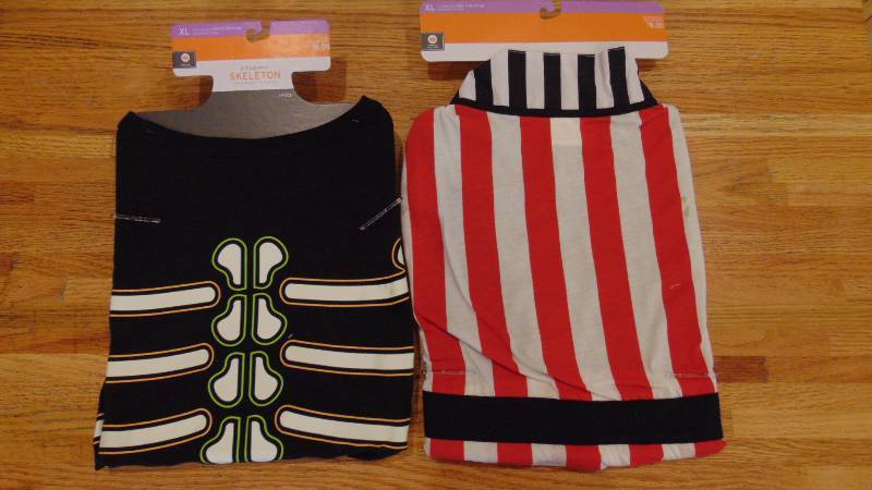 2 New XL Dog Costumes