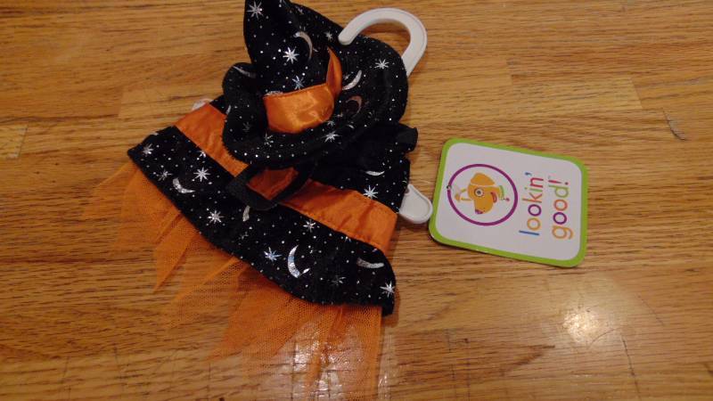 New x-small Dog Witch Costume