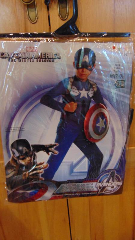 New Capatin America Childs Costume
