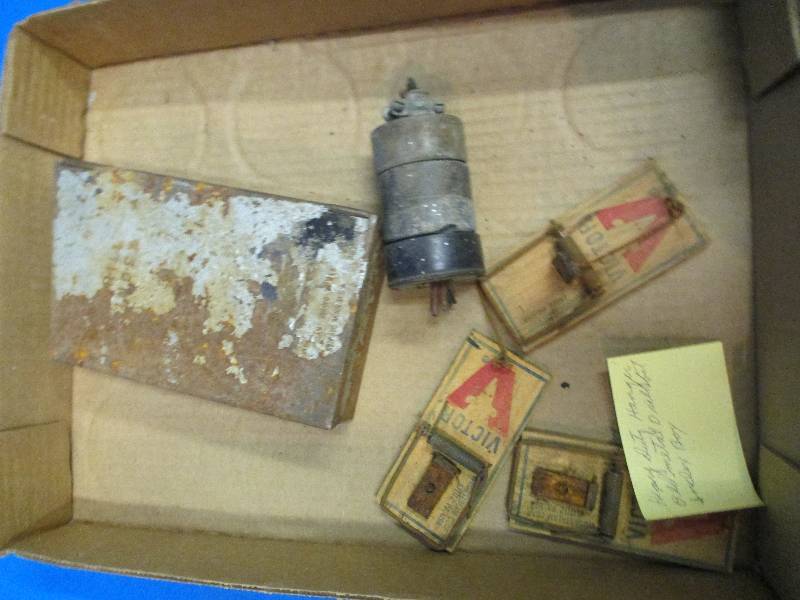 Heavy duty hanger, old metal drill ...